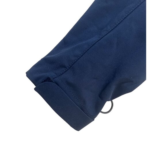 Eddie Bauer Soft Shell Jacket Men Large Blue Full Zip Waterproof Gorpcore Office - Picture 15 of 16